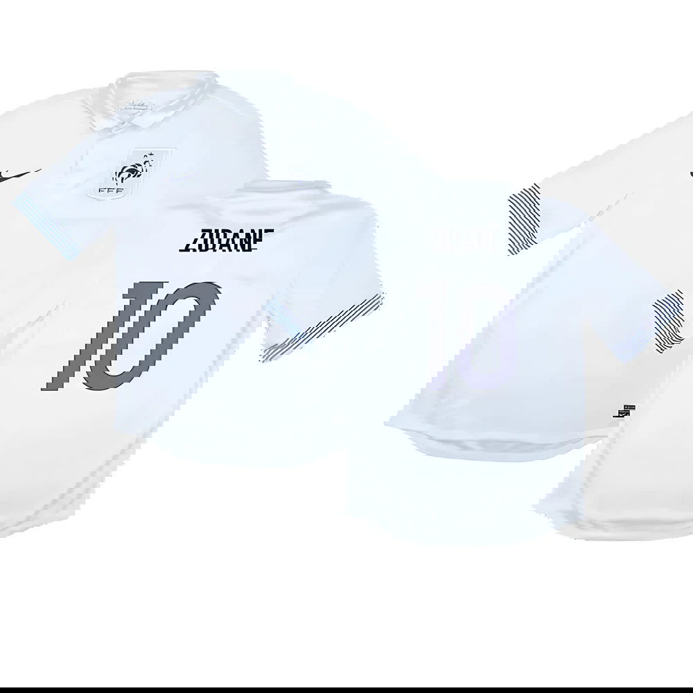 France 2012-13 Away Shirt ((Good) M) (ZIDANE 10)