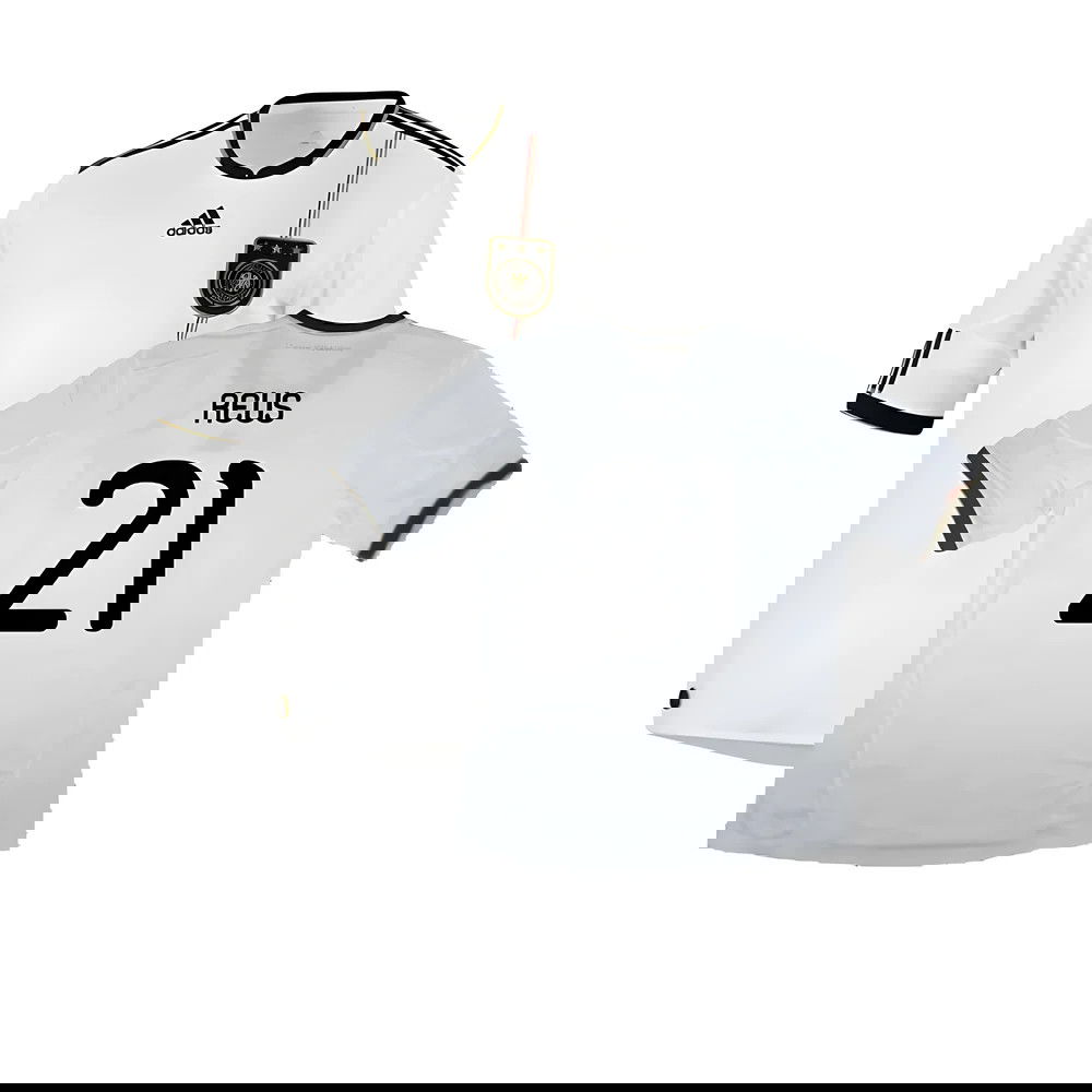 Germany 2010-11 Home Shirt ((Excellent) XL) (REUS 21)