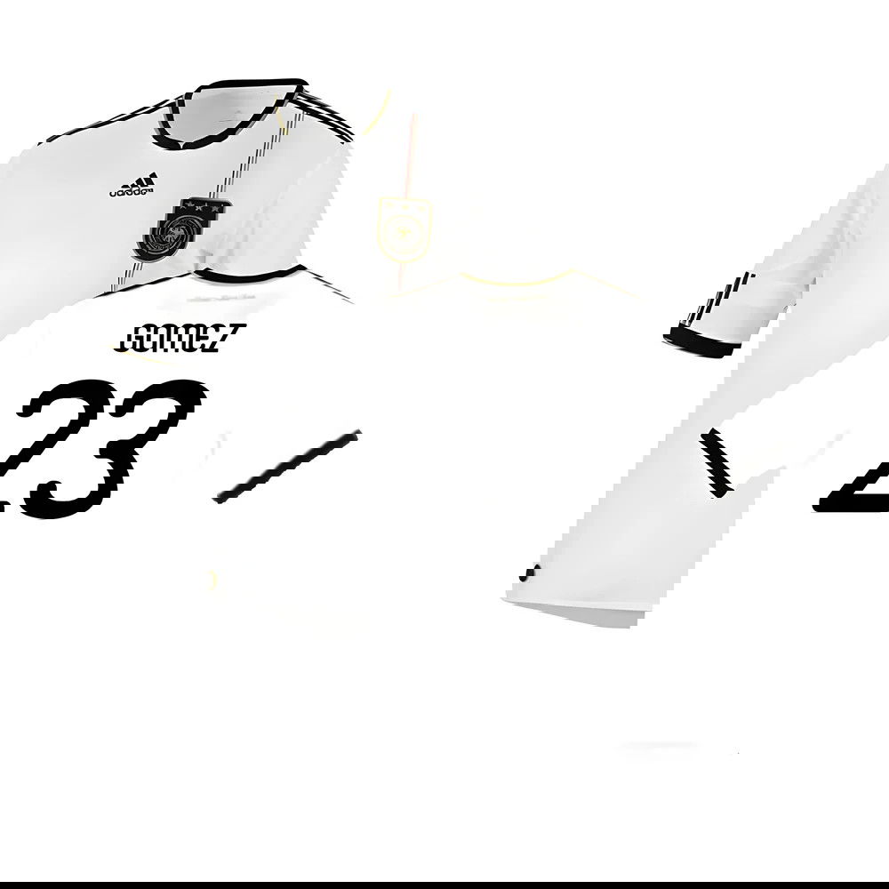 Germany 2010-11 Home Shirt ((Good) S) (GOMEZ 23)