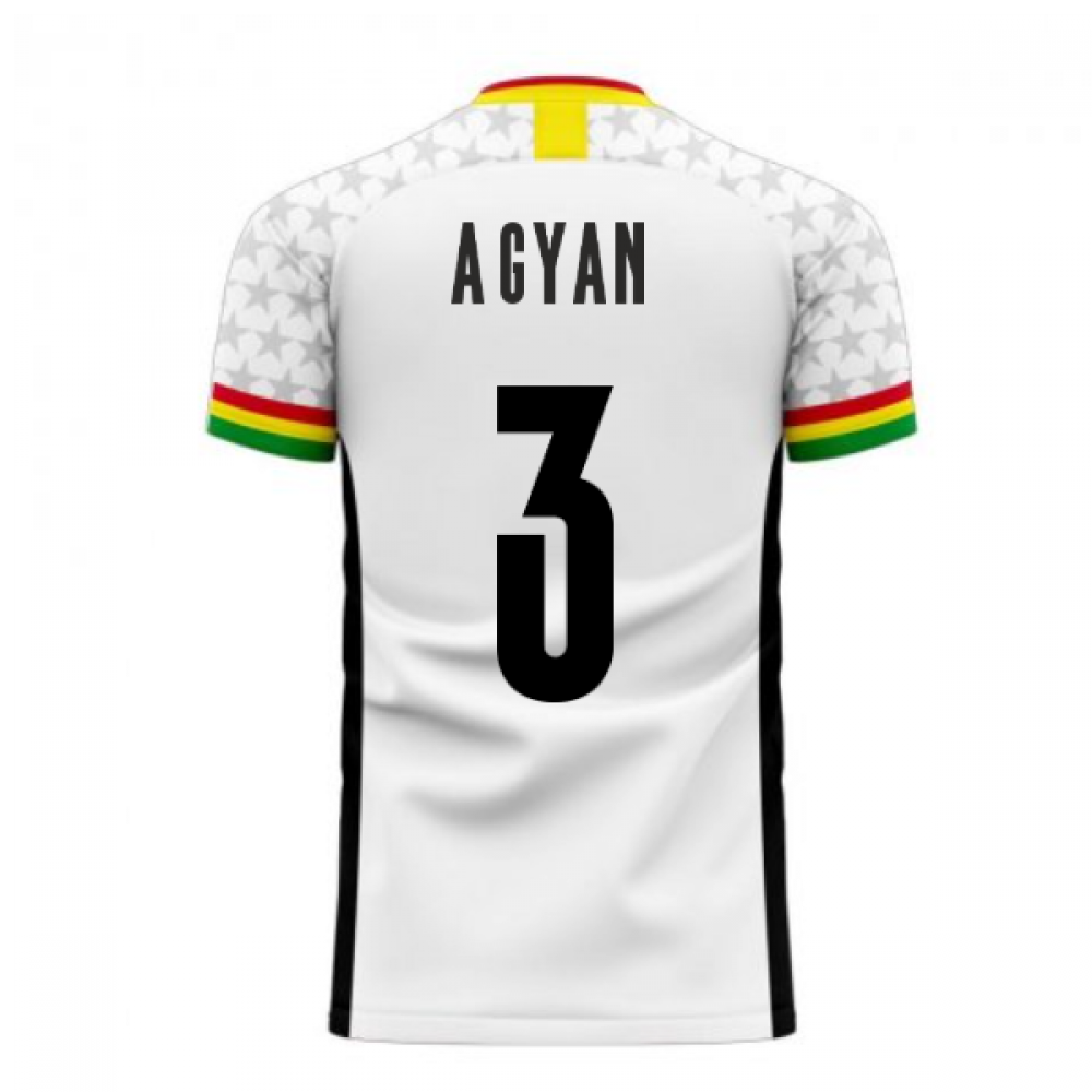 Ghana 2025-2026 Home Concept Football Kit (Libero) (A.GYAN 3)