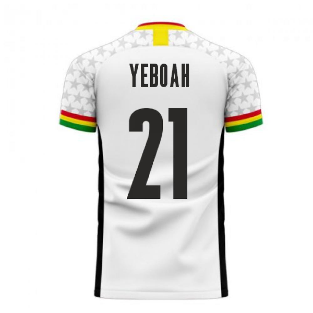 Ghana 22 23 Home Concept Football Kit Libero Yeboah 21 Ghana21homelibero 55 36 Teamzo Com
