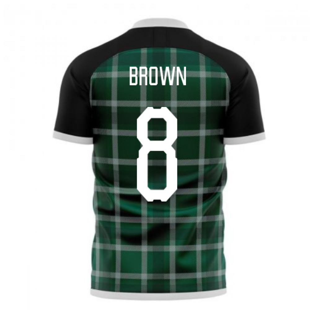 Glasgow Greens 2025-2026 Away Concept Shirt (Libero) (BROWN 8)