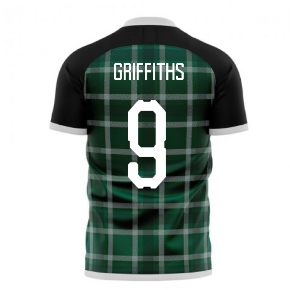 Glasgow Greens 2024-2025 Away Concept Shirt (Libero) (GRIFFITHS 9)
