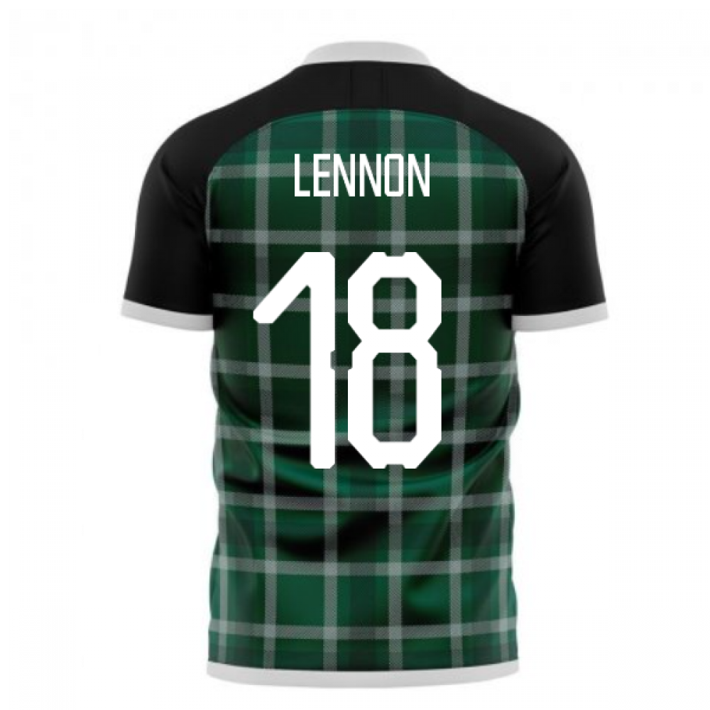 Glasgow Greens 2023-2024 Away Concept Shirt (Libero) (LENNON 18)