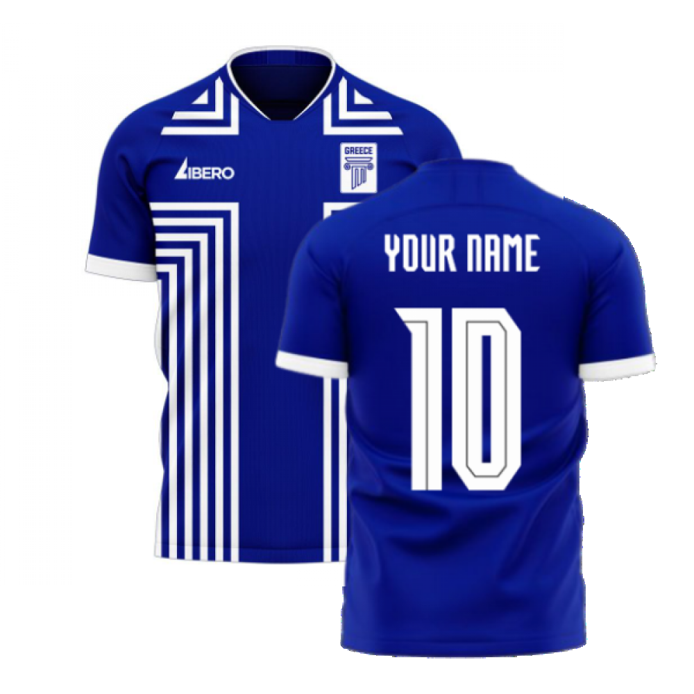 Greece 2023-2024 Away Concept Football Kit (Libero) (Your Name)