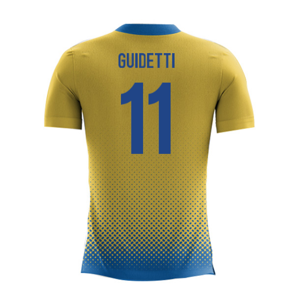 2023-2024 Sweden Airo Concept Home Shirt (Guidetti 11)