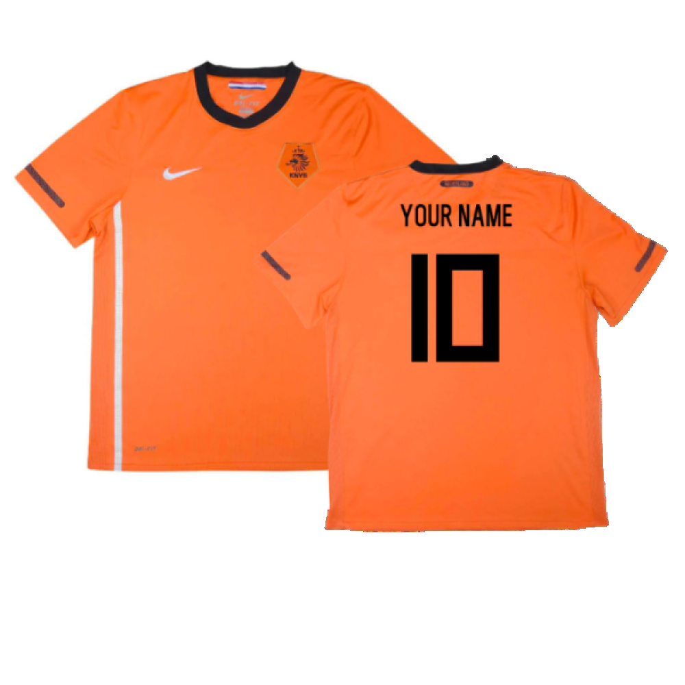 Holland 2010-11 Home Shirt ((Excellent) S) (Your Name)