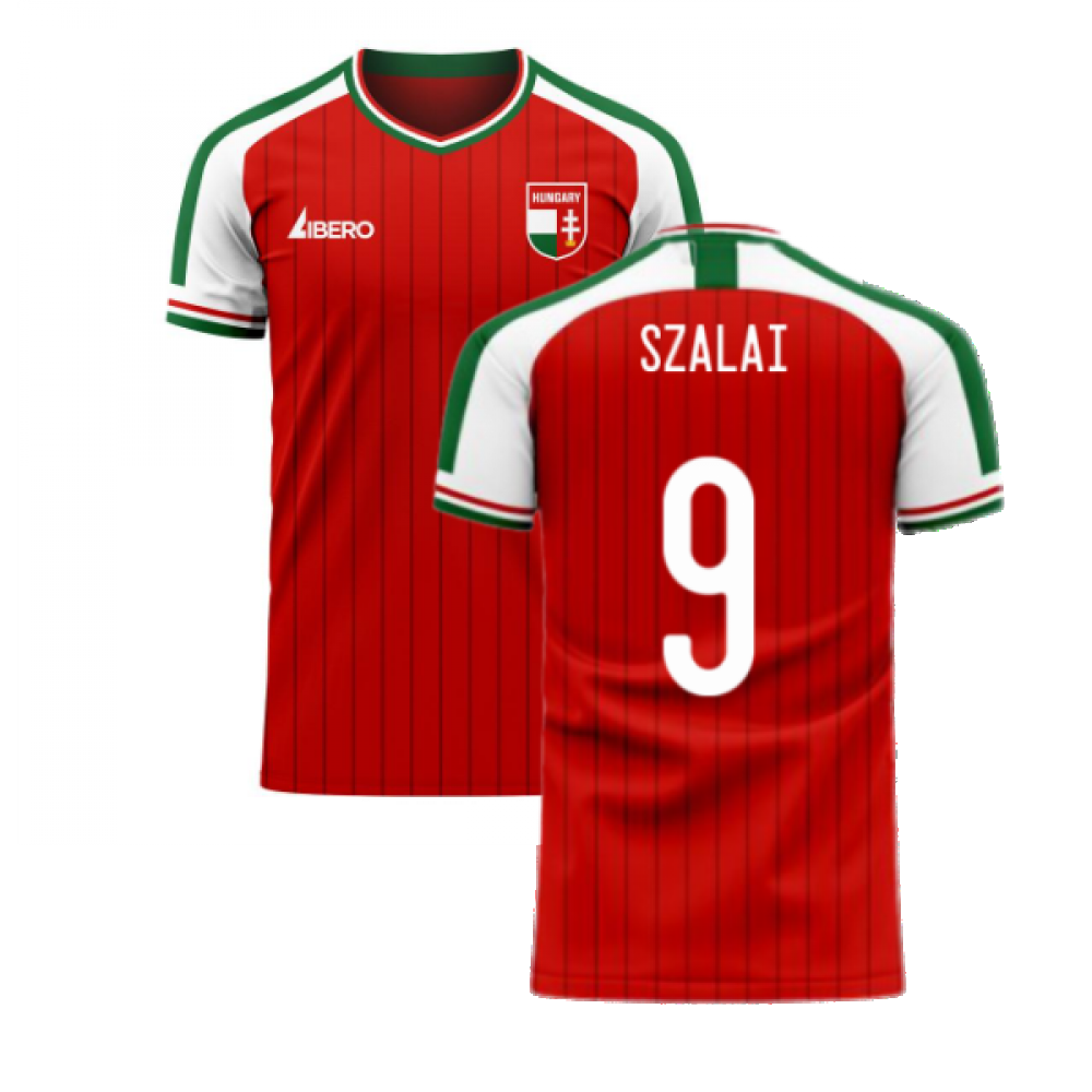 Hungary 2024-2025 Home Concept Football Kit (Libero) (SZALAI 9)