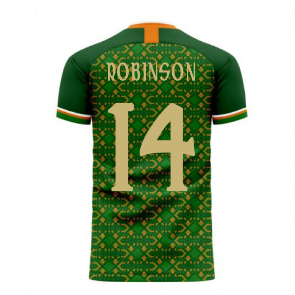 Ireland 2024-2025 Home Concept Football Kit (Libero) (ROBINSON 14)