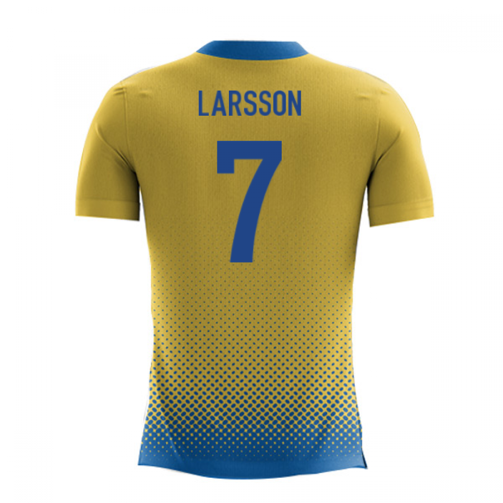 2023-2024 Sweden Airo Concept Home Shirt (Larsson 7)