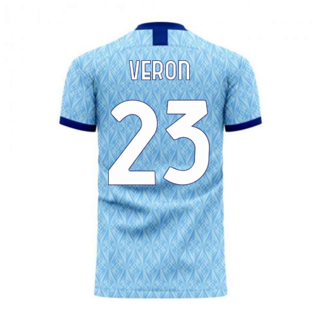 Lazio 1990s Home Retro Concept Kit (Libero) (VERON 23) - Kids