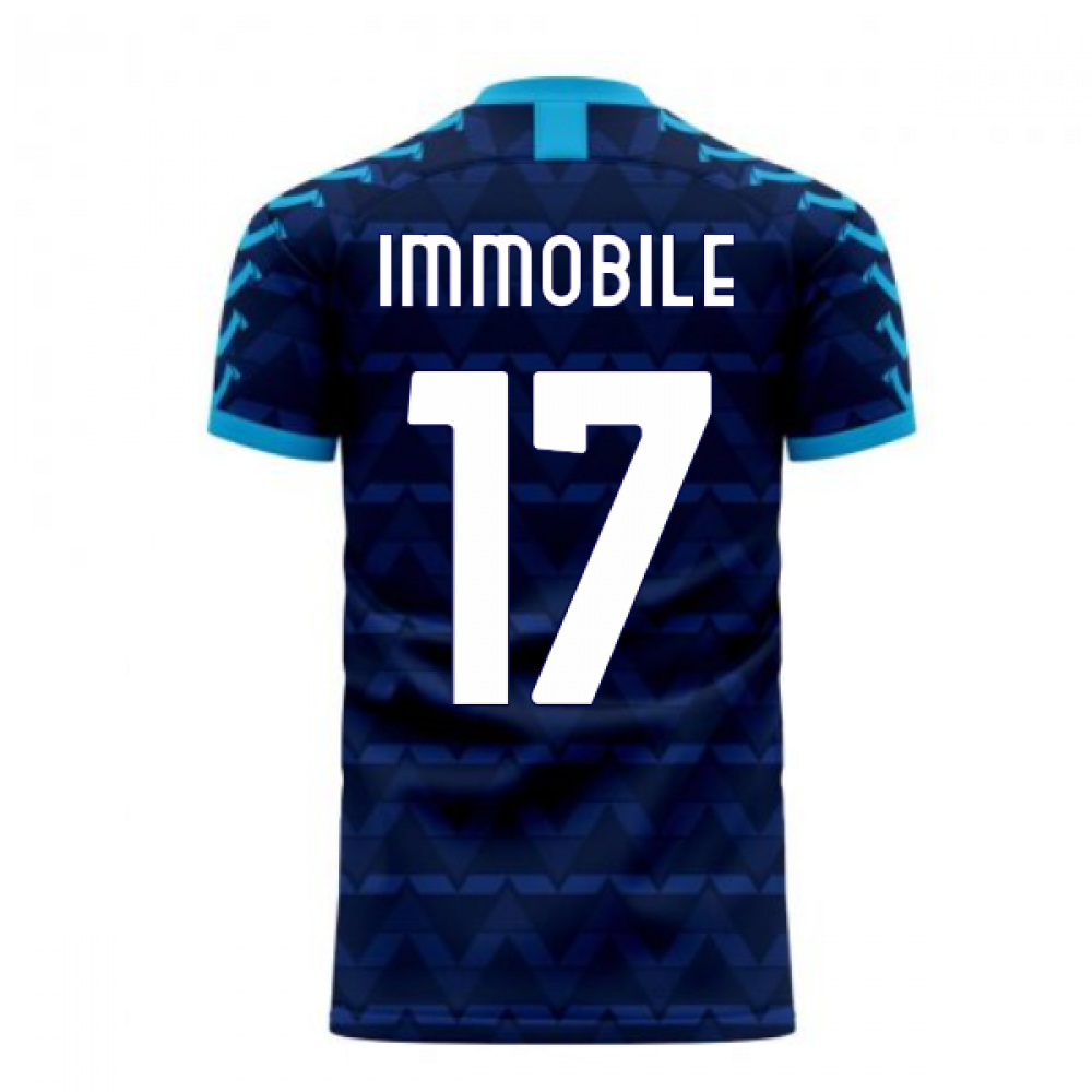 Lazio 2025-2026 Away Concept Football Kit (Viper) (Immobile 17)