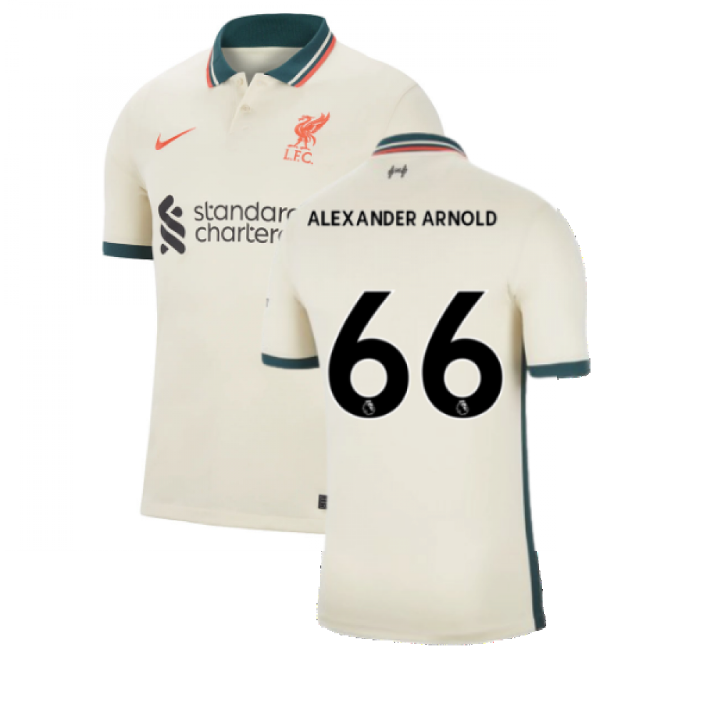 Liverpool 2021-2022 Away Shirt (Kids) (ALEXANDER ARNOLD 66)