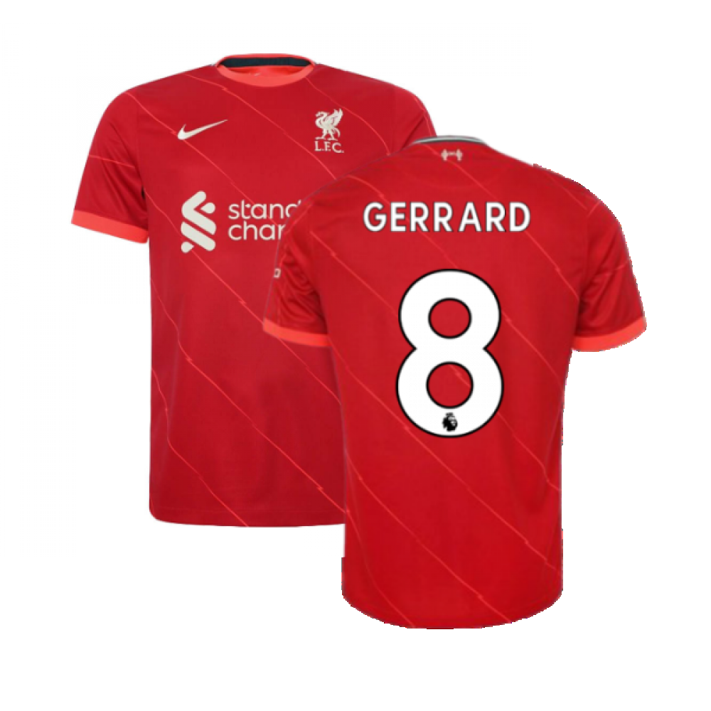 Liverpool 2021-2022 Home Shirt (GERRARD 8)