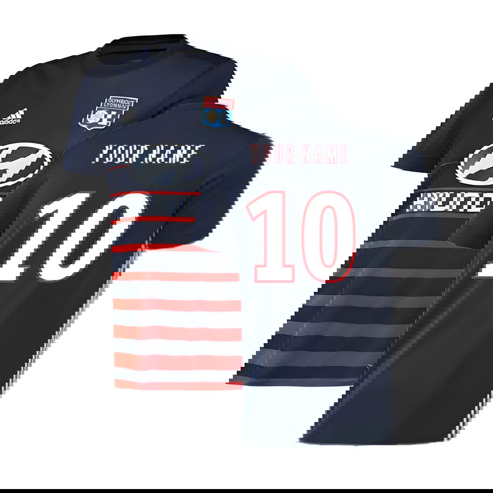 Lyon 2017-18 Away Shirt ((Excellent) L) (Your Name)