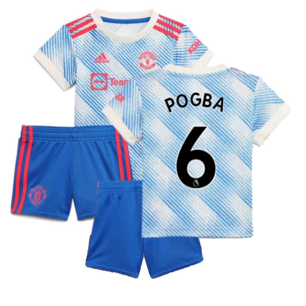 Man Utd 2021-2022 Away Baby Kit (POGBA 6)