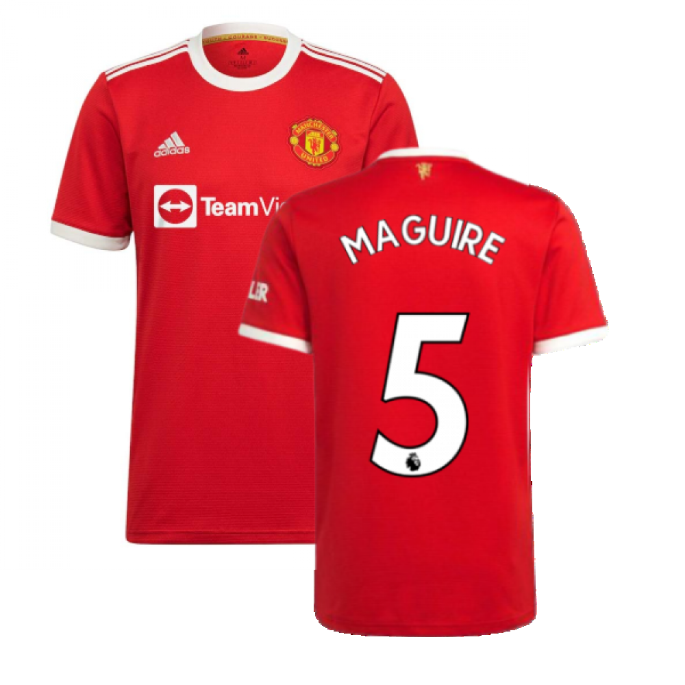 Man Utd 2021-2022 Home Shirt (MAGUIRE 5)