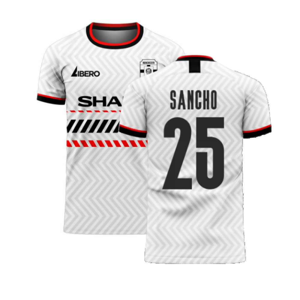 Manchester Red 2025-2026 Away Concept Football Kit (Libero) (SANCHO 25)