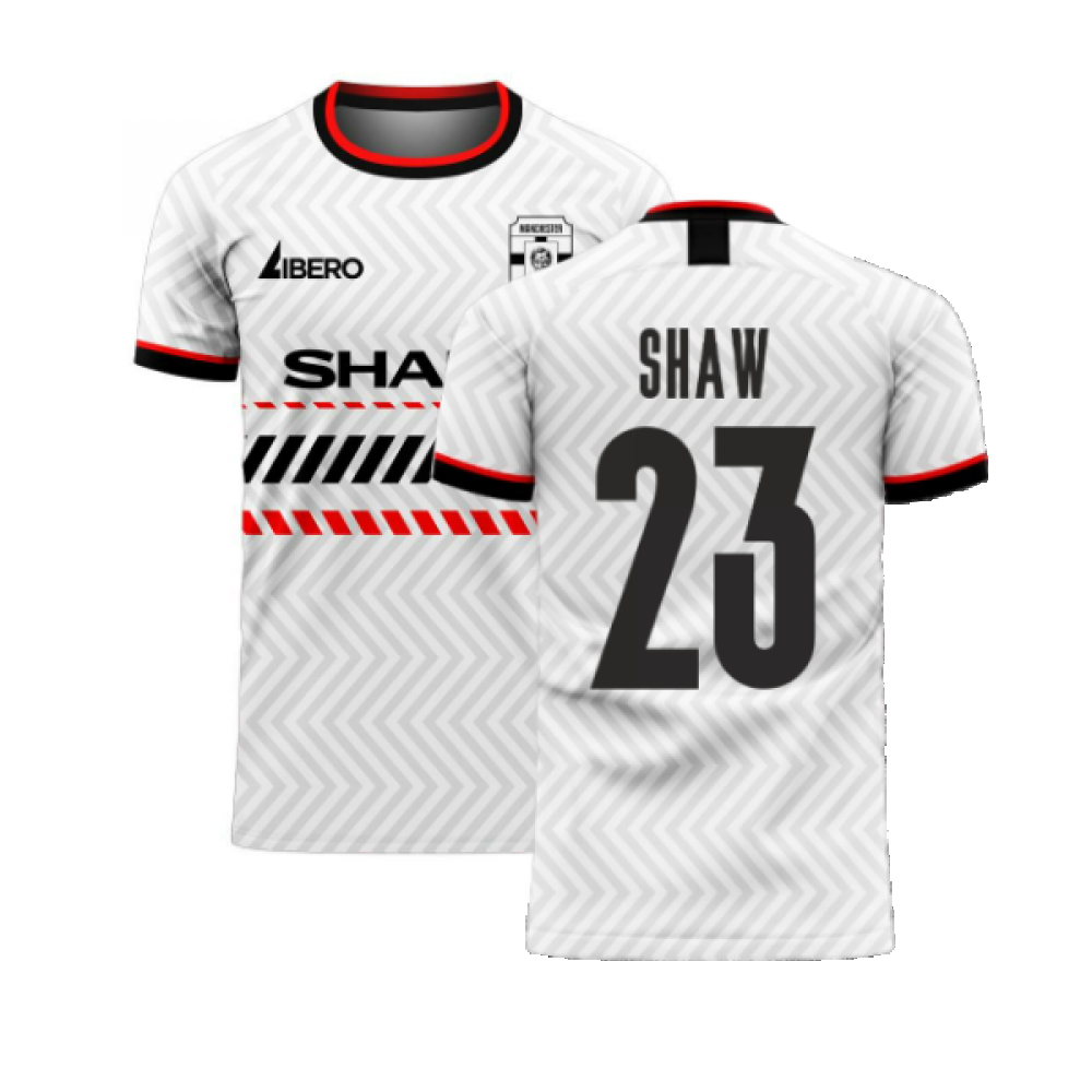 Manchester Red 2020-2021 Away Concept Football Kit (Libero) (SHAW 23)