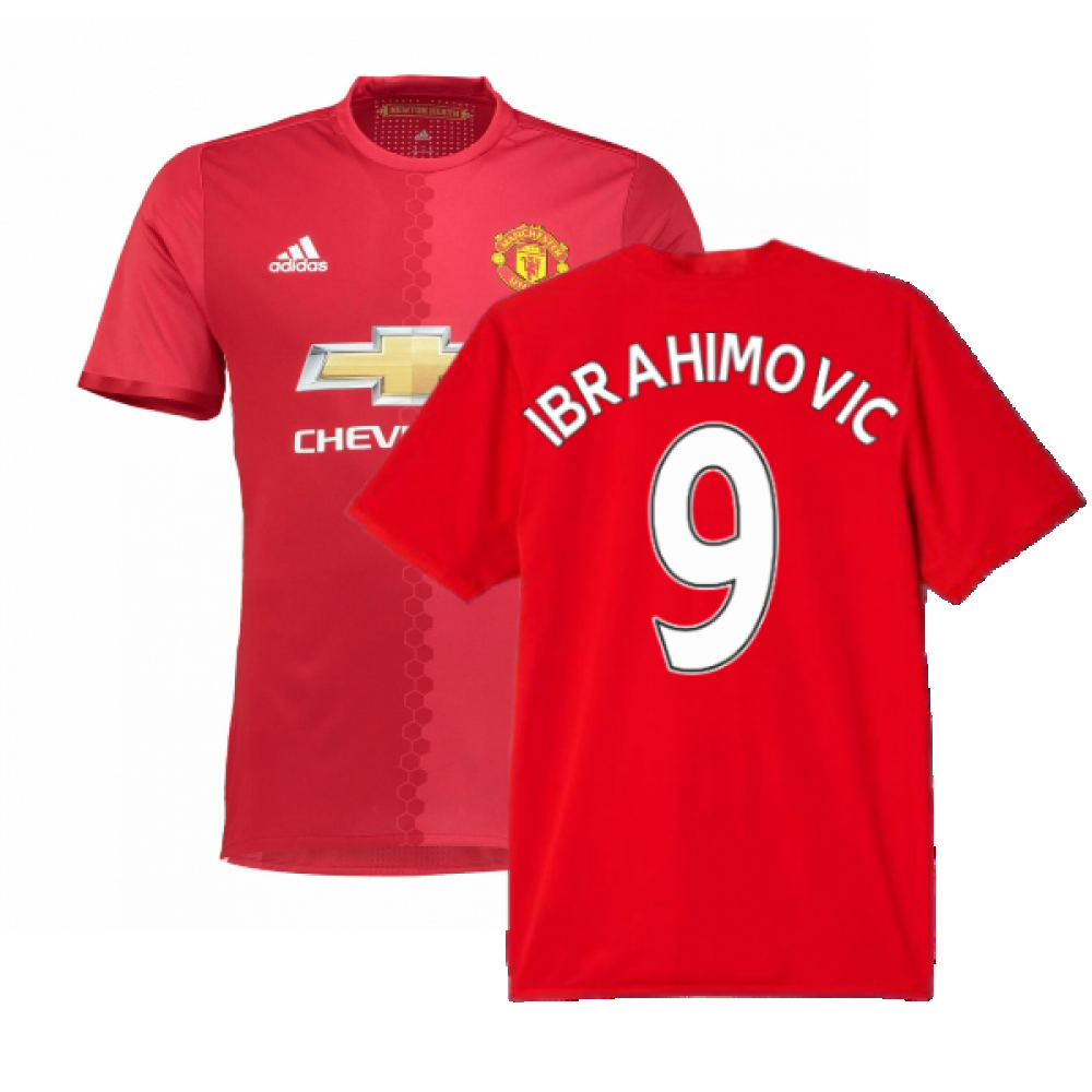 nieuwigheid reputatie Sandalen Manchester United 2016-17 Home Shirt ((Fair) M) (Ibrahimovic 9)  [BlzZAU-246741-253551] - €34.34 Teamzo.com