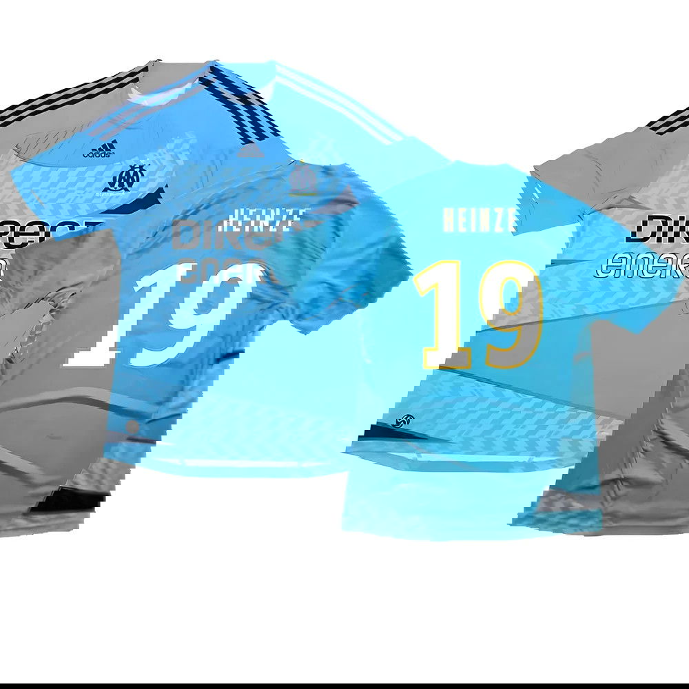 Marseille 2009-10 Away Shirt ((Excellent) M) (Heinze 19)