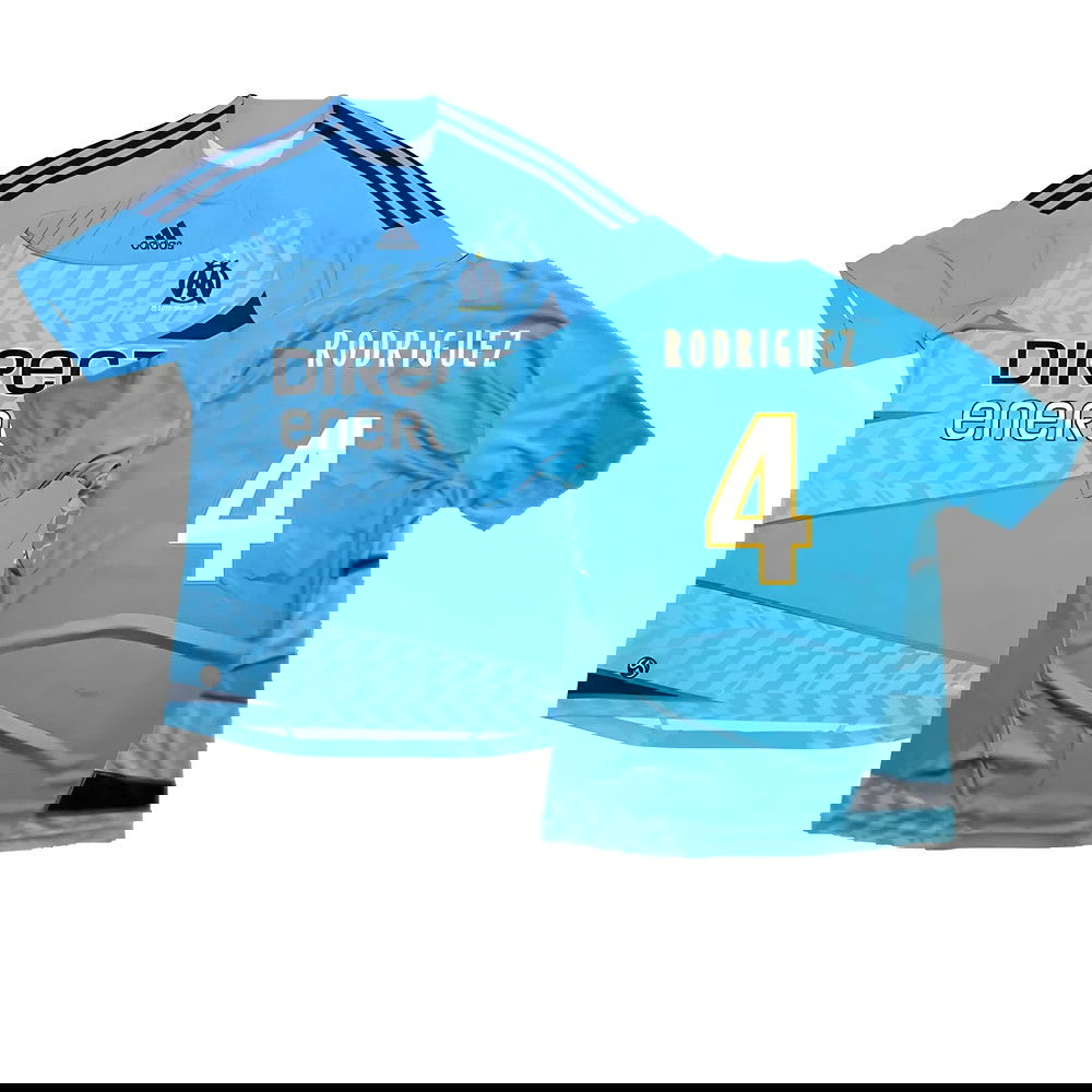 Marseille 2009-10 Away Shirt ((Excellent) M) (Rodriguez 4)