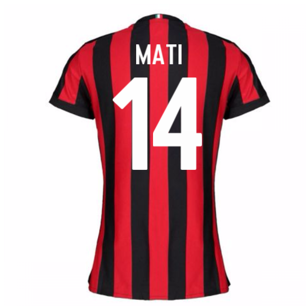 ac milan women's jersey