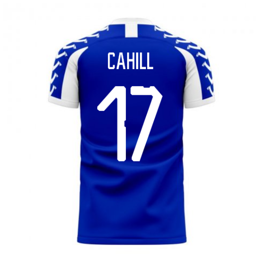 Merseyside 2025-2026 Home Concept Football Kit (Viper) (CAHILL 17)