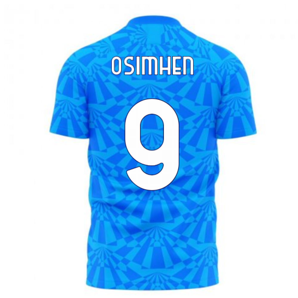 Napoli 1990s Home Concept Football Kit (Libero) (OSIMHEN 9) - Kids