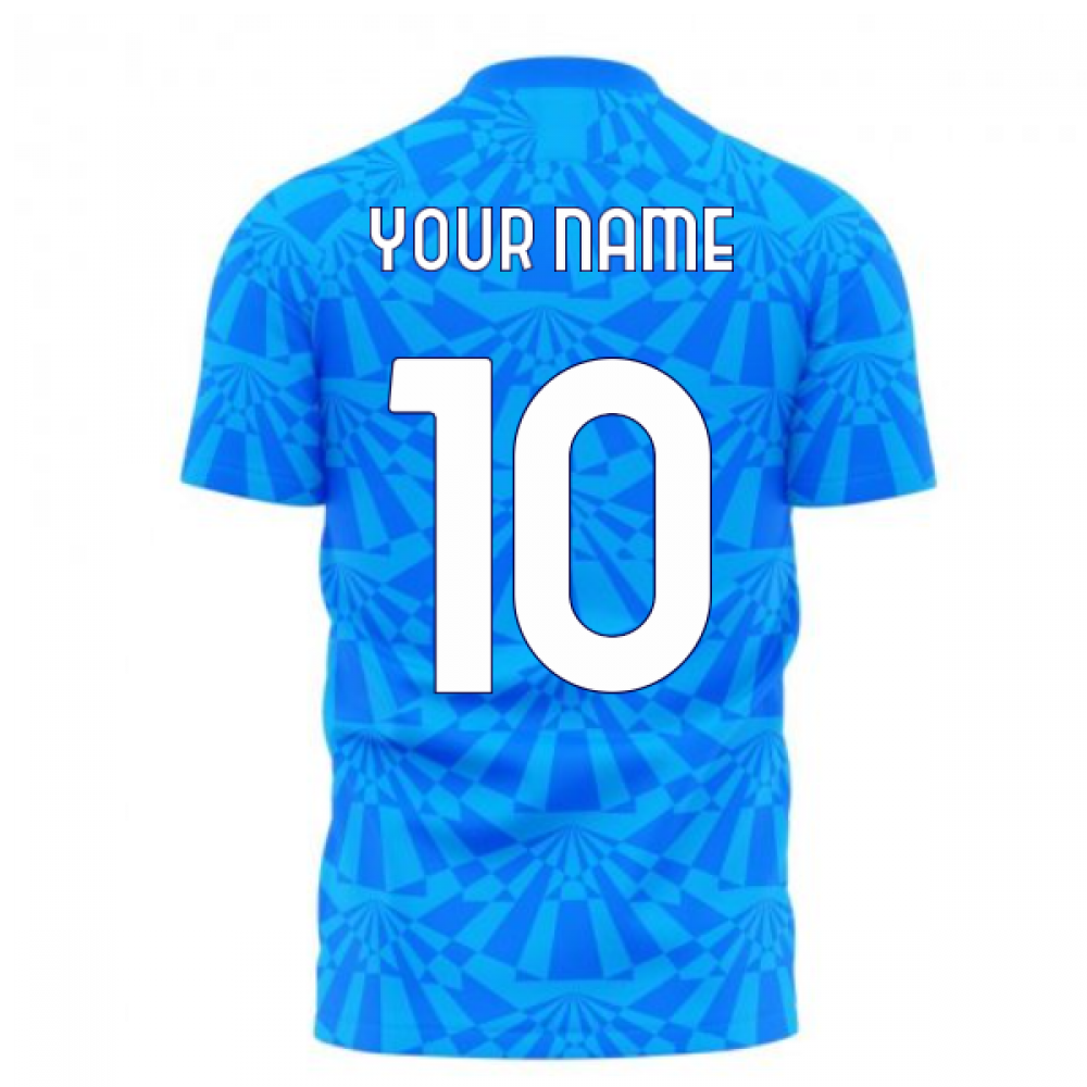 Napoli 1990s Home Concept Football Kit (Libero) (Your Name) - Kids