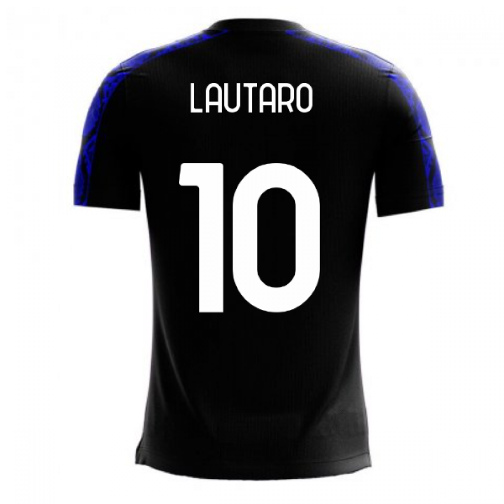 Nerazzurri Milan 2023-2024 Home Concept Football Kit (Libero) (LAUTARO 10)