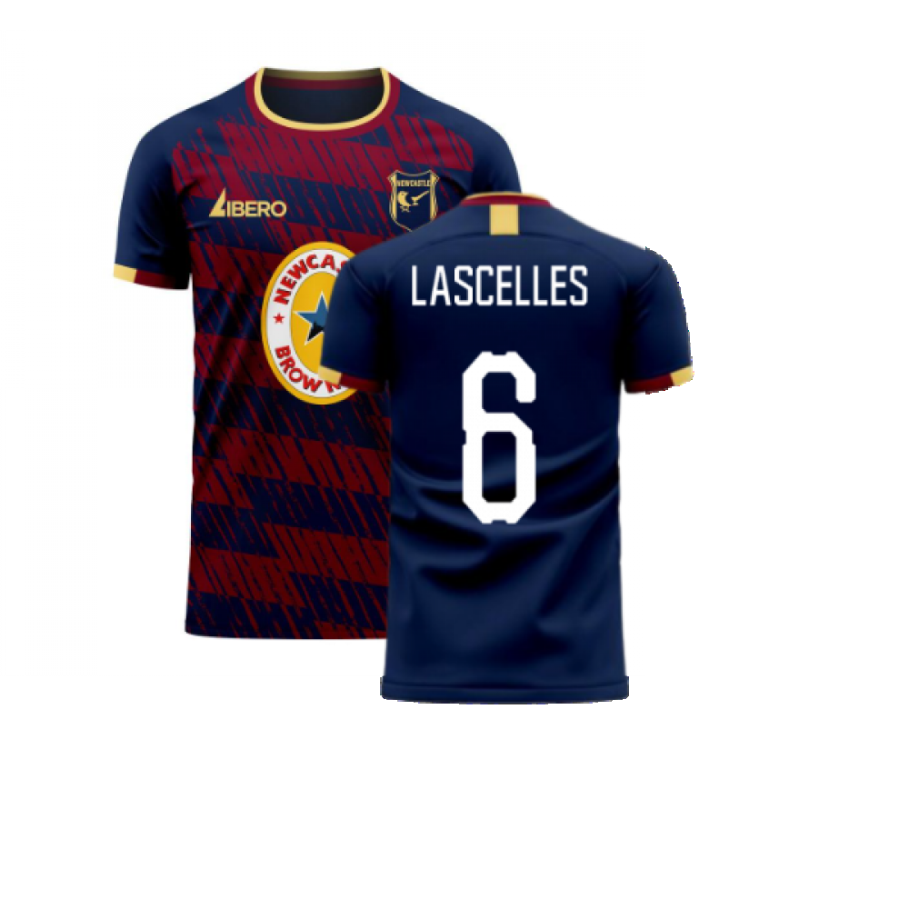 Newcastle 2023-2024 Away Concept Football Kit (Libero) (LASCELLES 6) - Adult Long Sleeve