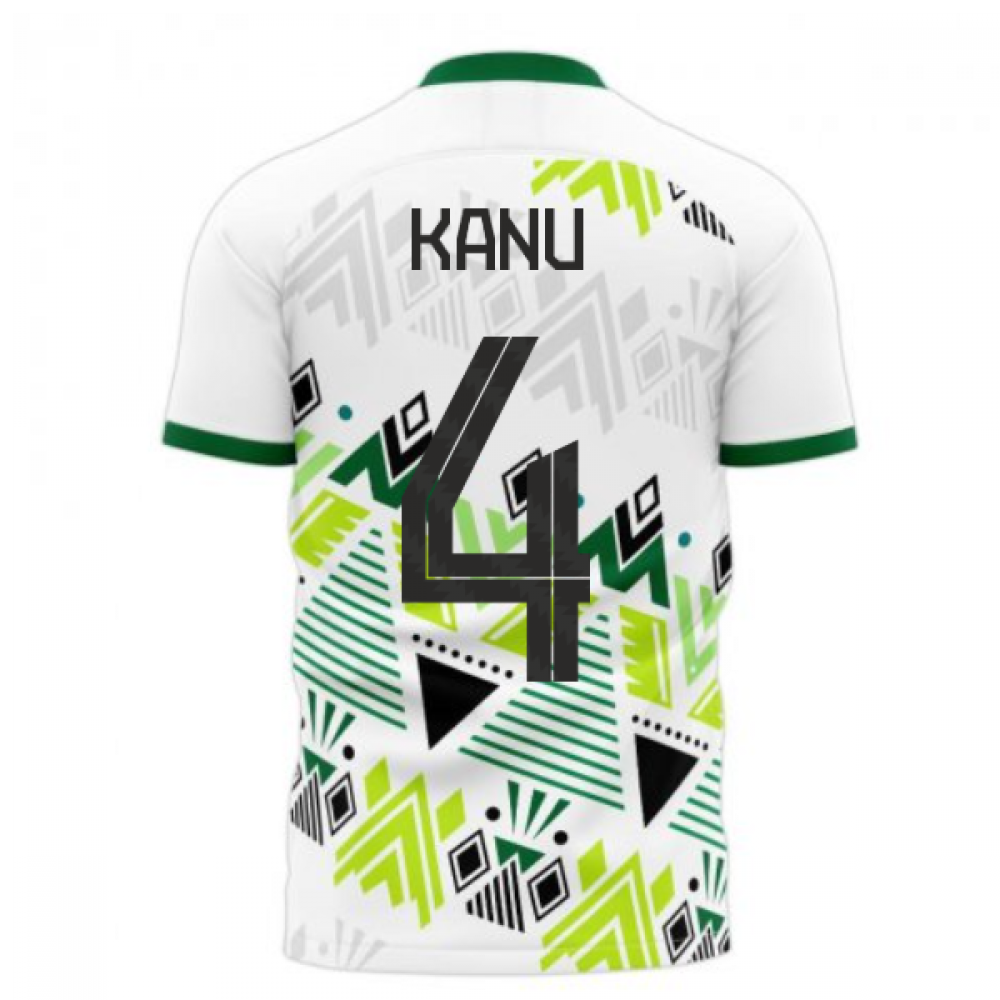 Nigeria 2023-2024 Away Concept Football Kit (Libero) (KANU 4)