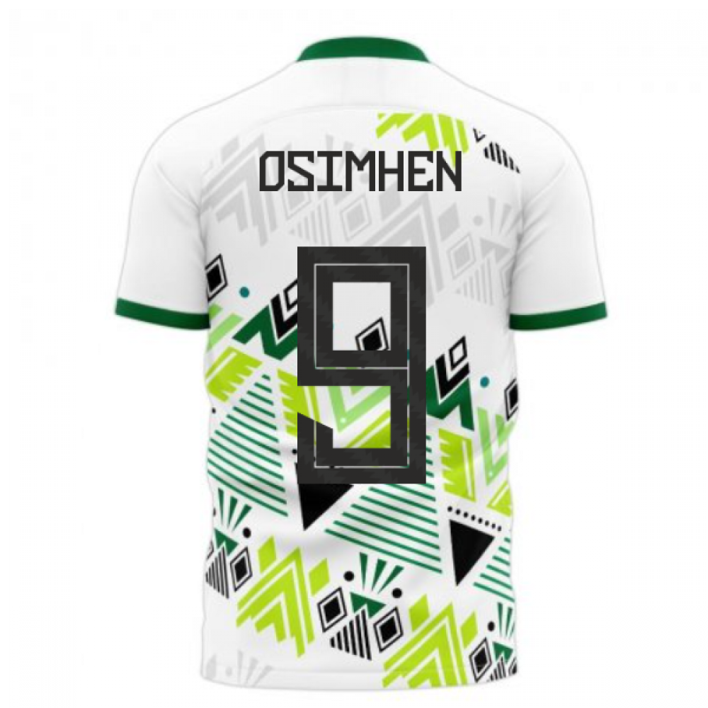 Nigeria 2023-2024 Away Concept Football Kit (Libero) (OSIMHEN 9)