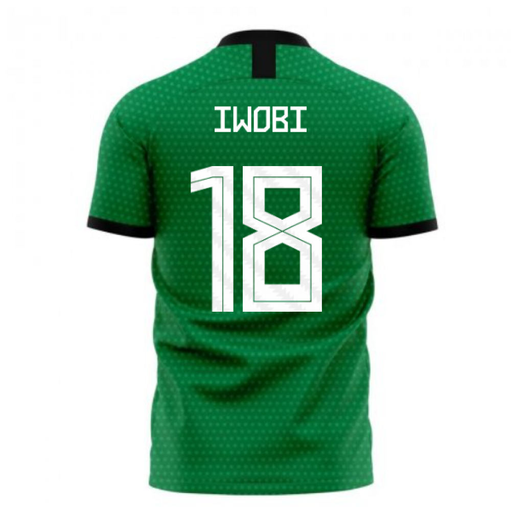 Nigeria 2023-2024 Home Concept Football Kit (Libero) (IWOBI 18)