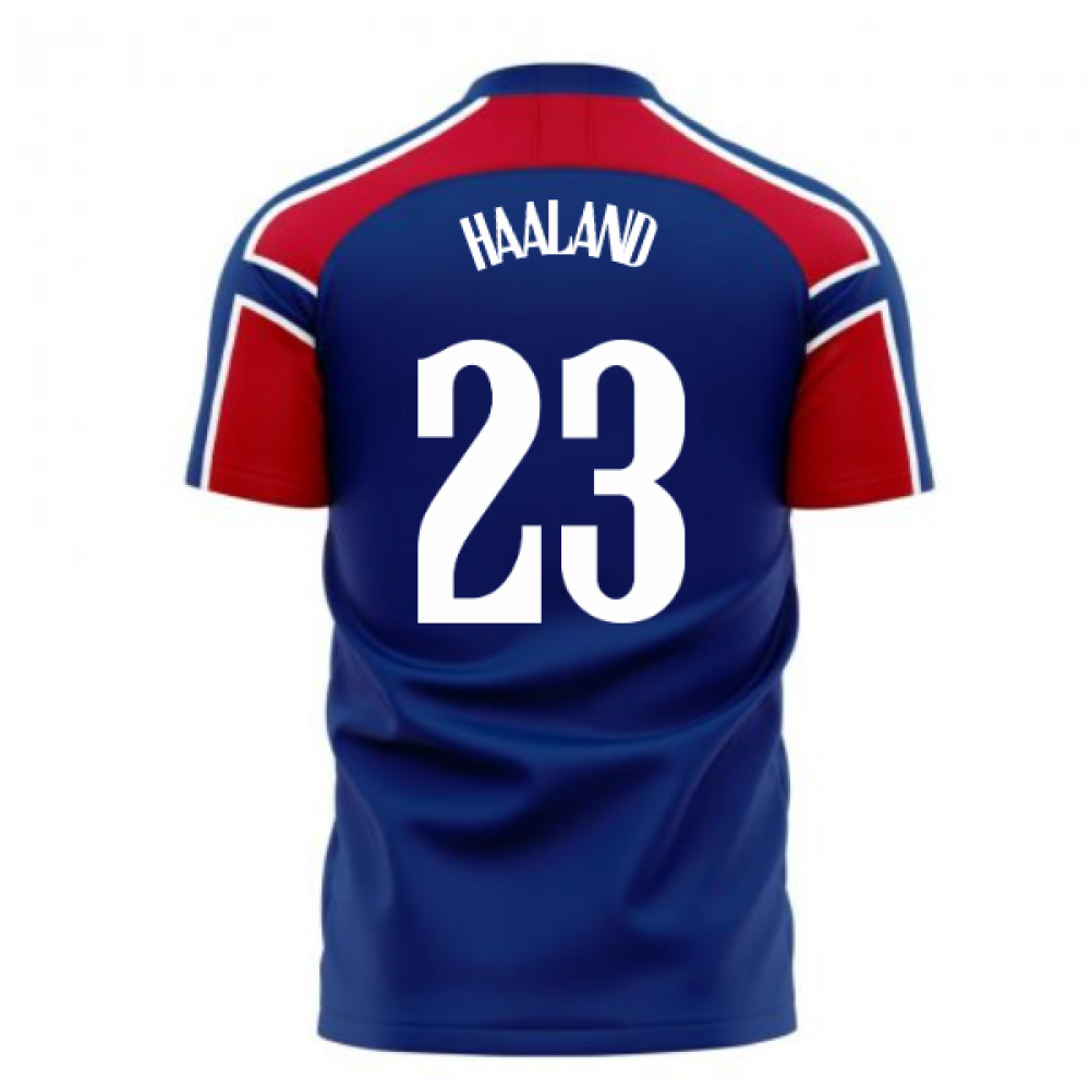 Norway 2025-2026 Away Concept Football Kit (Libero) (HAALAND 23)