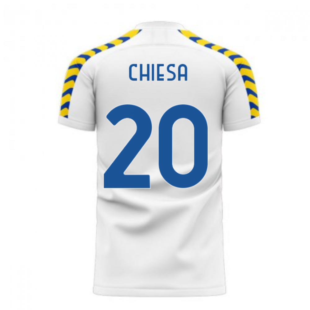 Parma Bulk Pickup Calendar 2023 Parma 2022-2023 Home Concept Football Kit (Libero) (Chiesa 20)  [Parma21Homelibero-206191] - $55.45 Teamzo.com