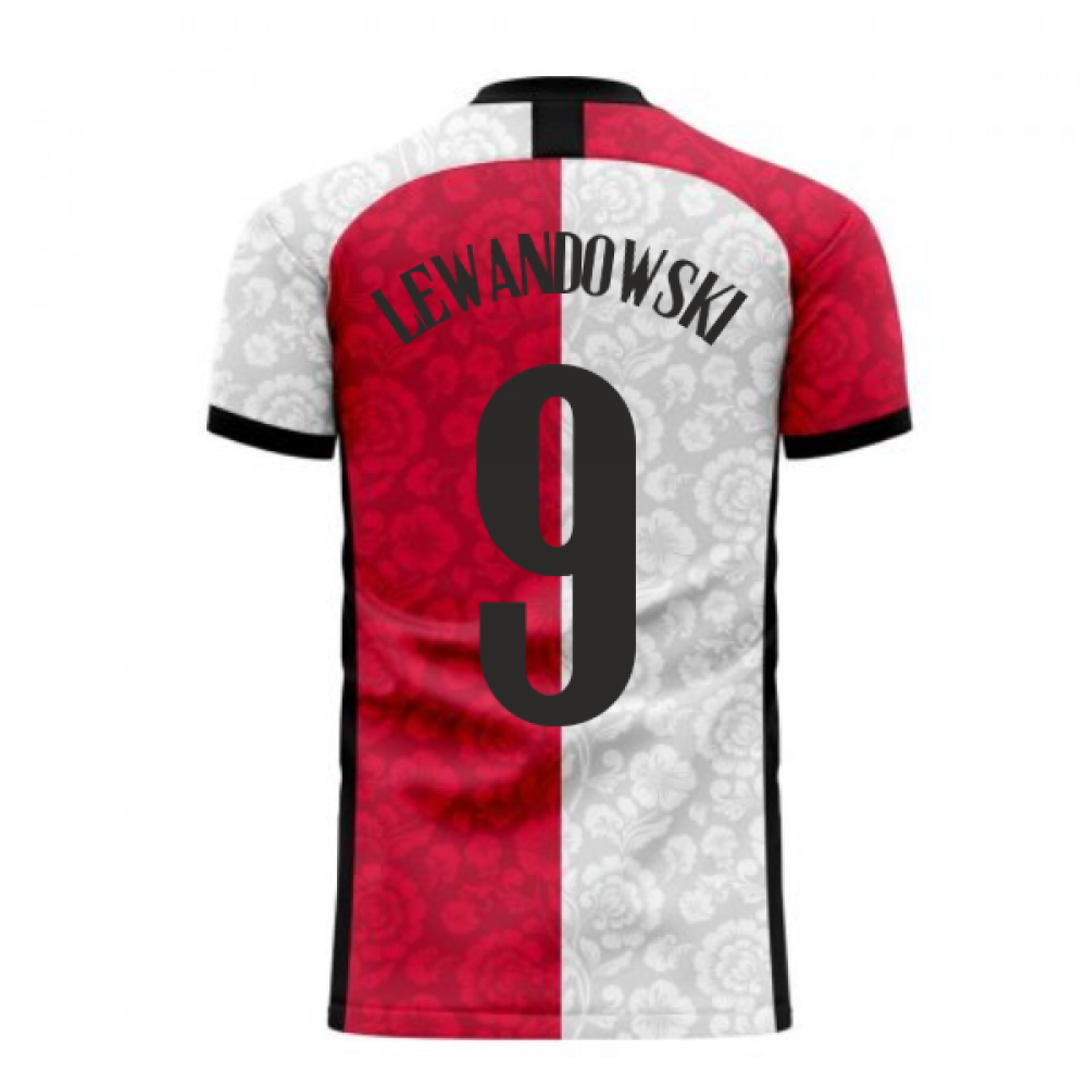 Poland 2025-2026 Away Concept Football Kit (Libero) (LEWANDOWSKI 9)