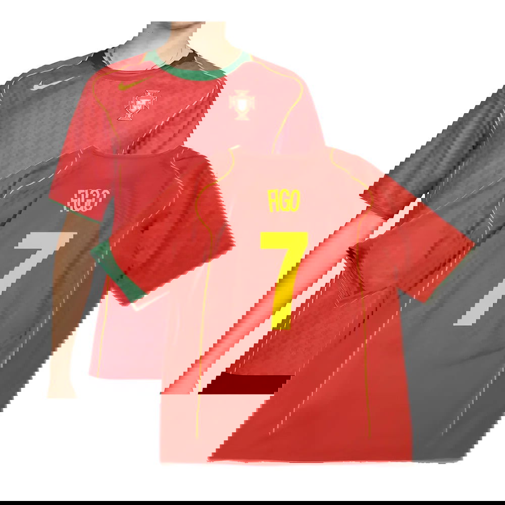 Portugal 2004 Reissue Home Shirt (Figo 7)