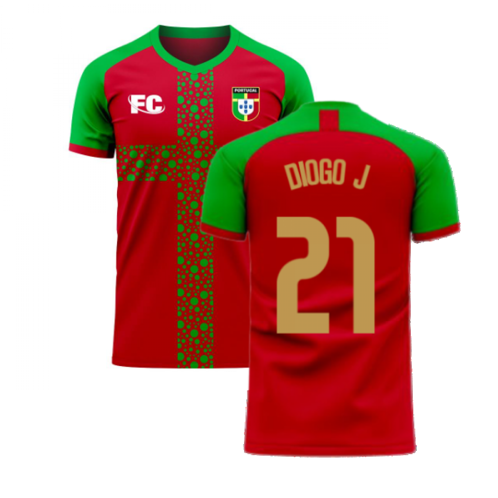 portugal football home kit