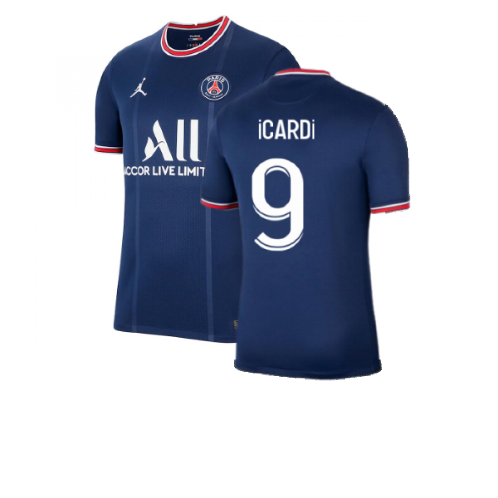 PSG 2021-2022 Home Shirt (Kids) (ICARDI 9)