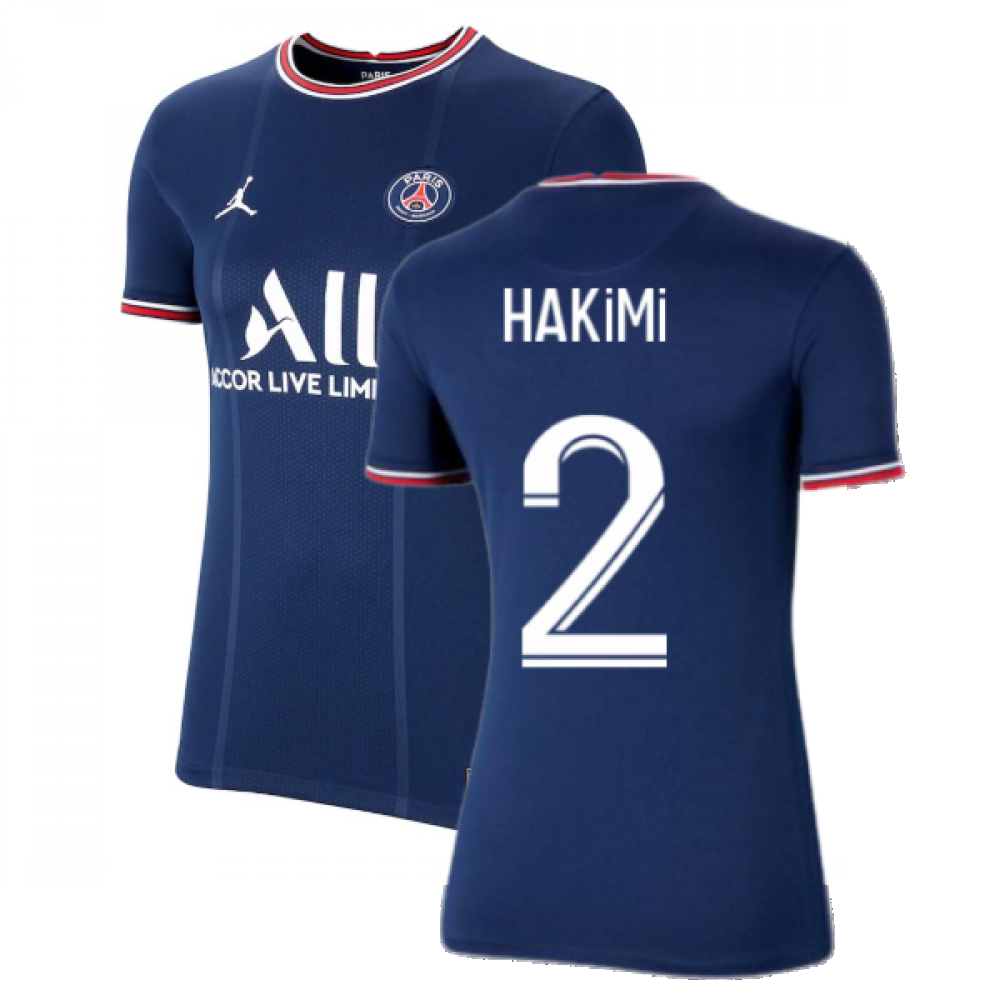 Bakken Succesvol donker PSG 2021-2022 Womens Home Shirt (HAKIMI 2) [CV8190-411-222008] - €114.51  Teamzo.com