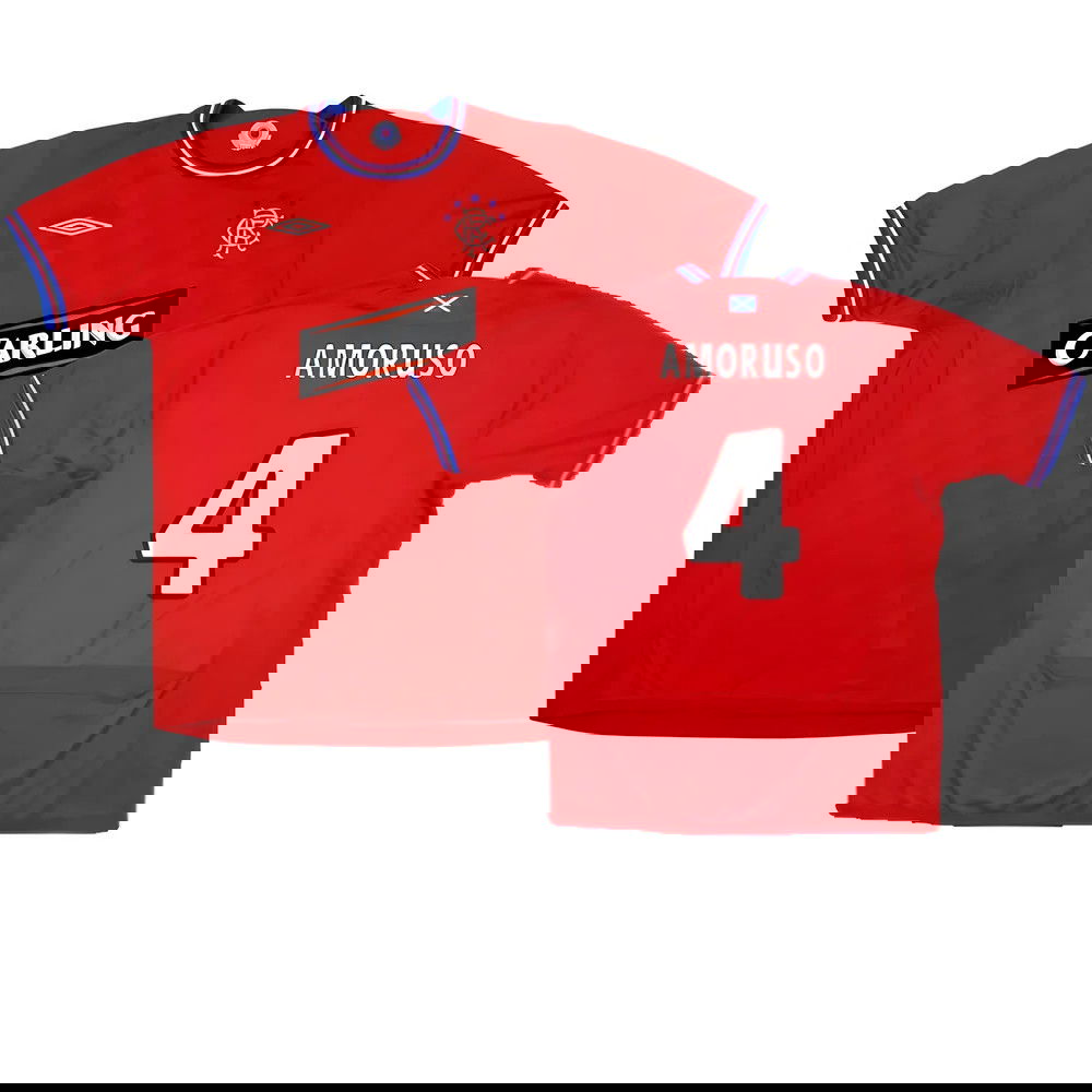 Rangers 2009-10 Away Shirt ((Very Good) M) (AMORUSO 4)