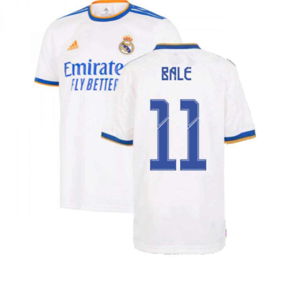 Real Madrid 2021-2022 Home Shirt (Kids) (BALE 18)