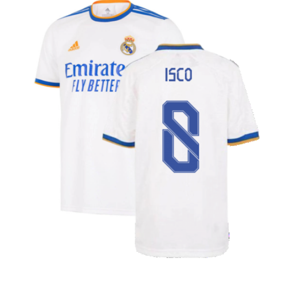 Real Madrid 2021-2022 Home Shirt (Kids) (ISCO 22)