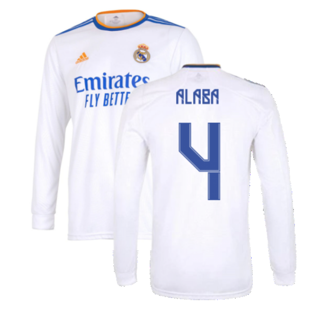 real madrid jersey 2021 long sleeve