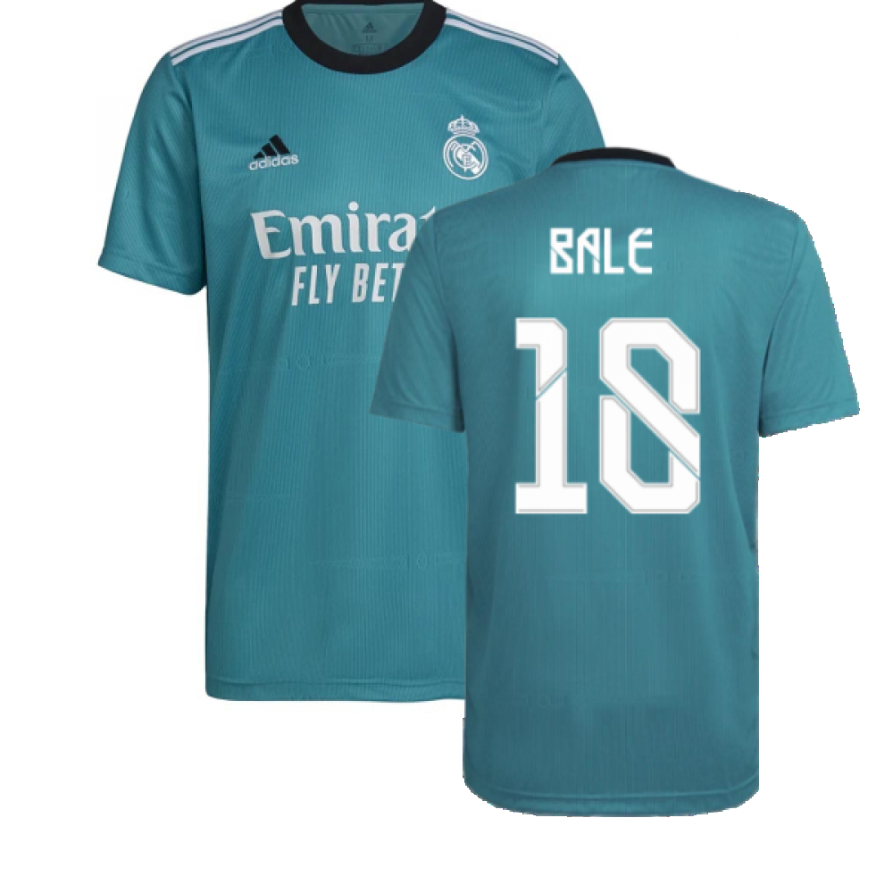 Real Madrid 2021-2022 Third Shirt (BALE 18)