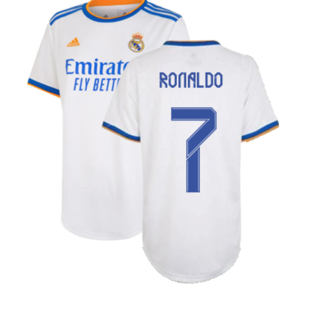 Real Madrid 2021-2022 Womens Home Shirt (RONALDO 7)