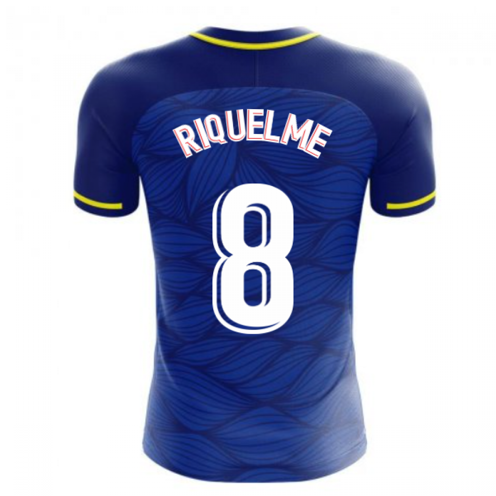Villarreal 2025-2026 Away Concept Football Kit (Libero) (RIQUELME 8)