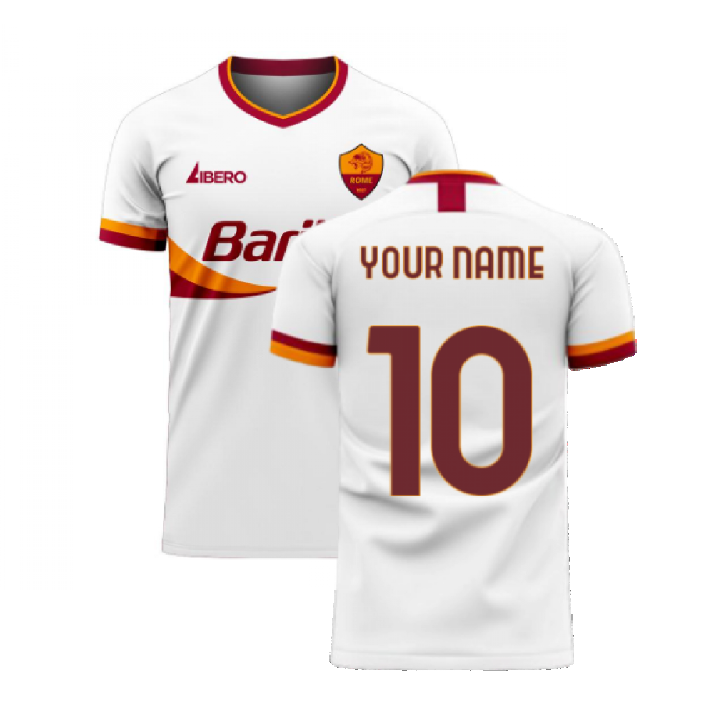 Roma 2025-2026 Away Concept Football Kit (Libero) (Your Name)